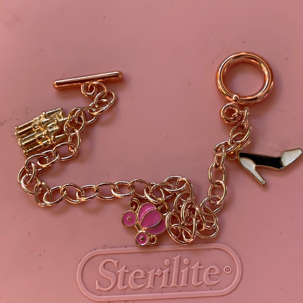 Cinderella  starter charm bracelet